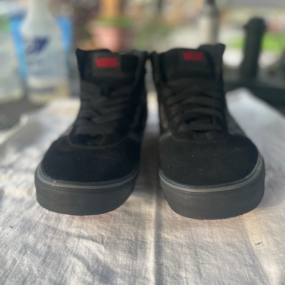 Vans black/gray checkerboard hi top skateboard sneaker NWOB size 11.5 - Picture 5 of 8